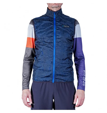 Smanicato antivento Lava Blu da Uomo Wild Tee