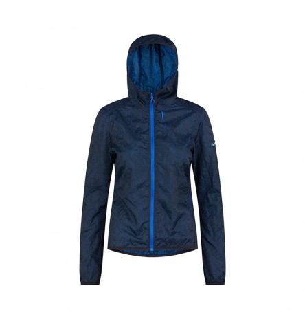 Giacca con Cappuccio Lava Nera/Blu Donna