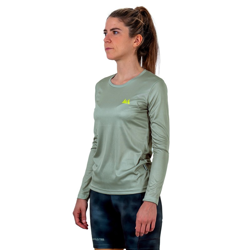 Maglietta Manica Lunga Donna Roly Extreme Grigio Di Marna