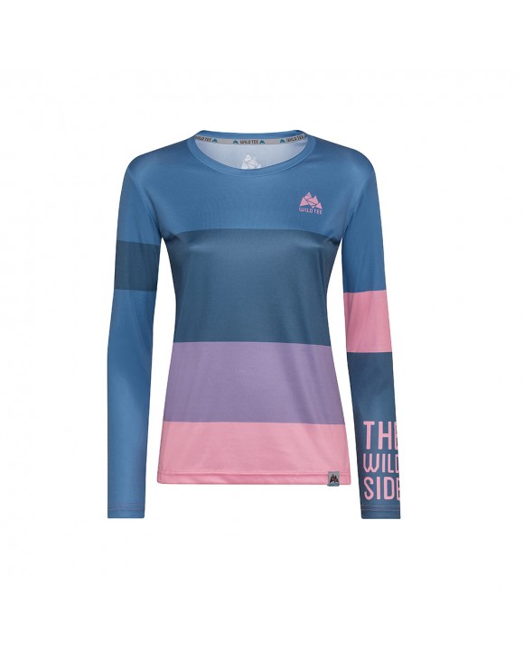 Color Block Rosa Manica...