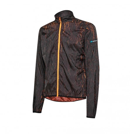 Lava Giacca Nera/Arancione Uomo