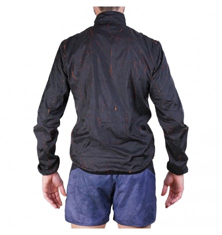 Lava Giacca Nera/Arancione Uomo