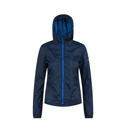 Windbreaker Hoodie Lava Black/Blue Women