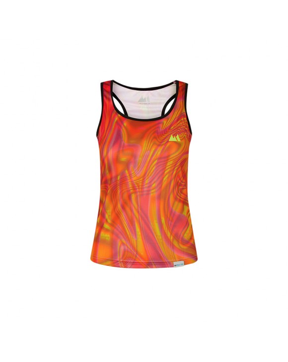 Hologram Orange Women Tank Top