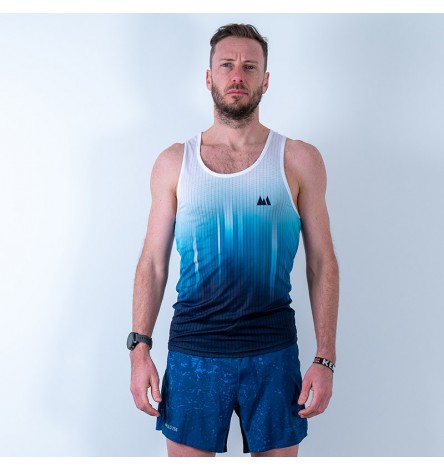 Race Blue Men Singlet