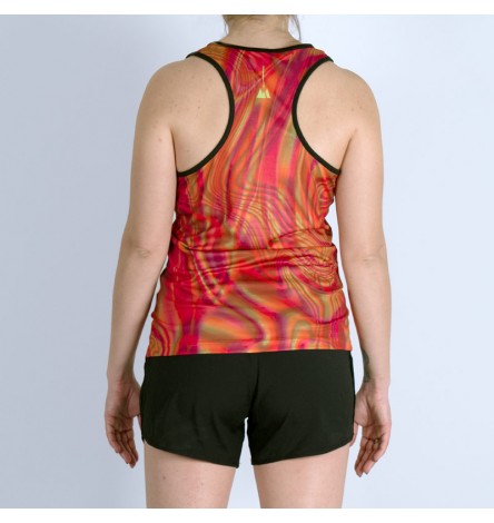 Hologram Orange Women Tank Top