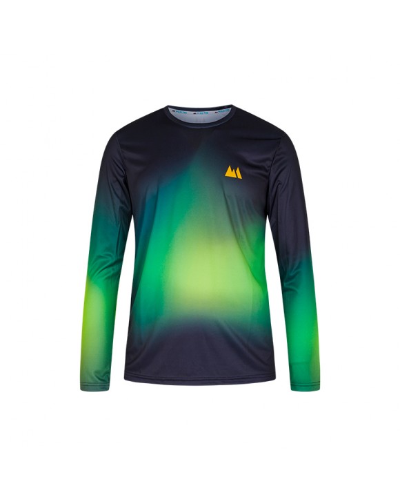 Gradient Green Men Long Sleeve