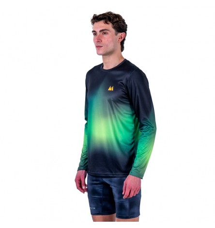 Gradient Green Men Long Sleeve