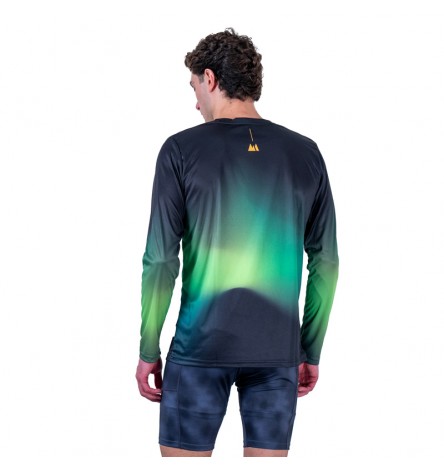 Gradient Green Men Long Sleeve