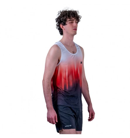 Race Red Men Singlet