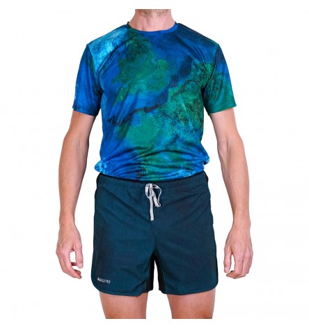 Bryce Green Camo Shorts Men