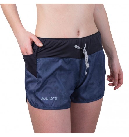 Antelope Women Shorts Grey Camo