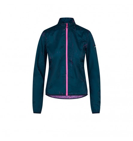 Windbreaker Jacket Lava Blue/Fuchsia Women