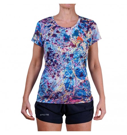 Action Painting Women Tee