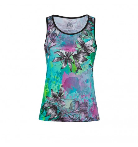 Summer Flowers Women Tank Top