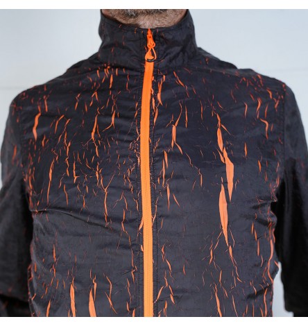 Lava Jacket Black/Orange Men