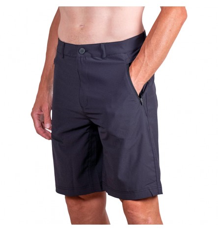 Zion Black Cargo Shorts Men