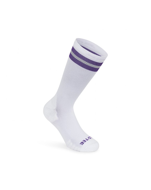 Calze Rockies Bianche/Viola