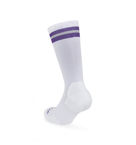 Calze Rockies Bianche/Viola