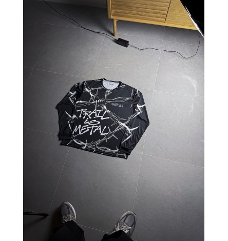 Wild Tee x Sterrato Maglia Manica Lunga "Trail is Metal" 2.0