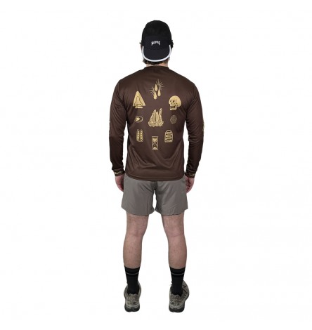 Pain Cave Manica Lunga Unisex